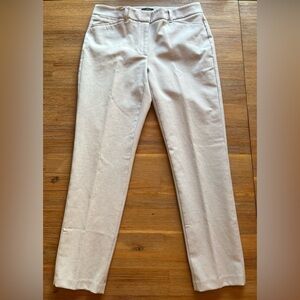 White House Black Market Cream Ankle Pants